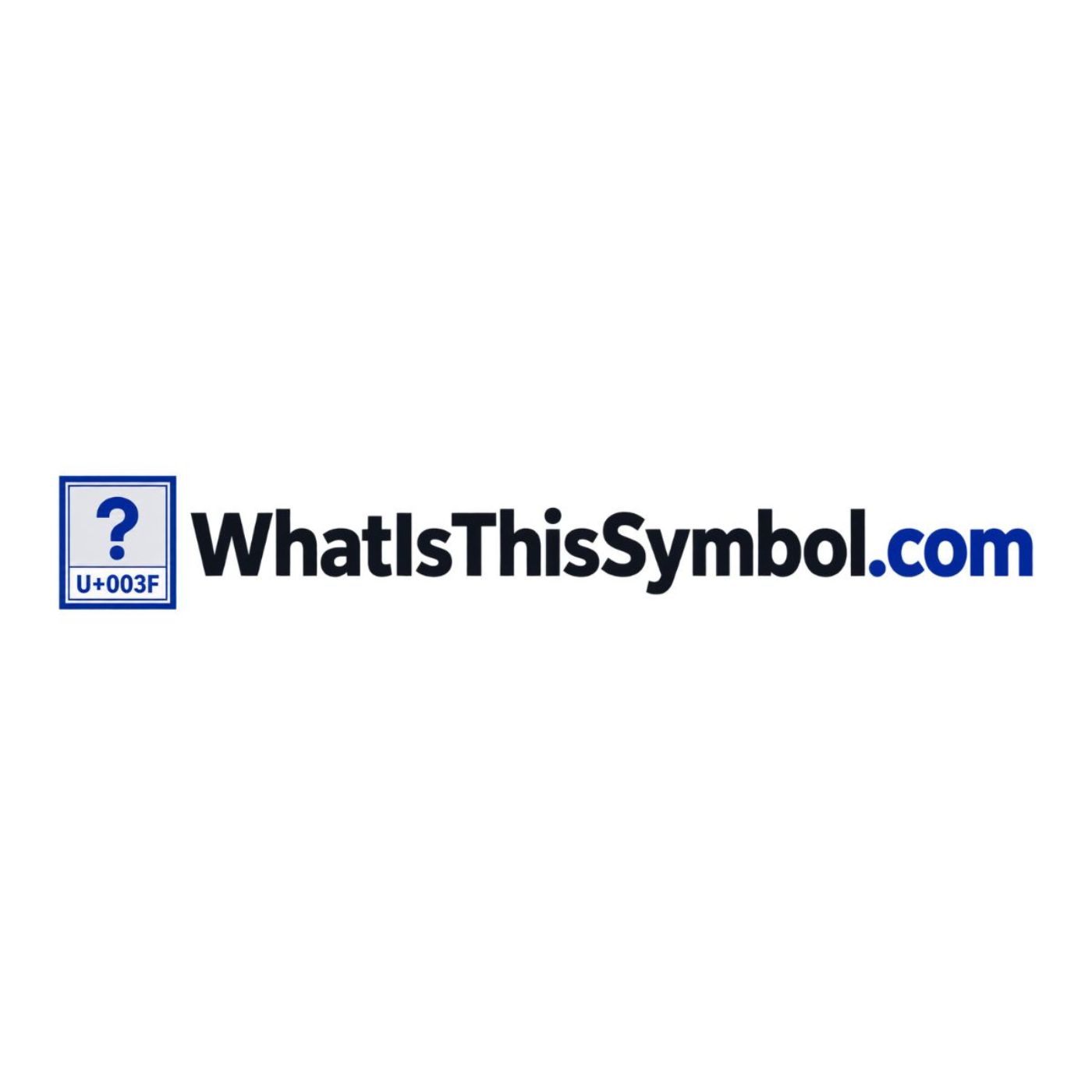 What Is This Symbol